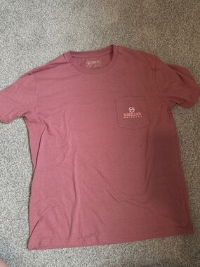 Magellan Outdoors Short-Sleeve Pocket Tee in Dusty Rose